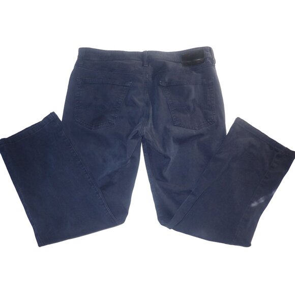 AG Adriano Goldschmied "The Protege" Mens Straight Leg Jeans Size 34 Dark Blue - Picture 5 of 5